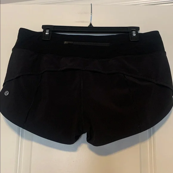 Lululemon Black Speed Up Shorts, 2.5 inch, LR
Size 10, Excellent Condition - Picture 4 of 6